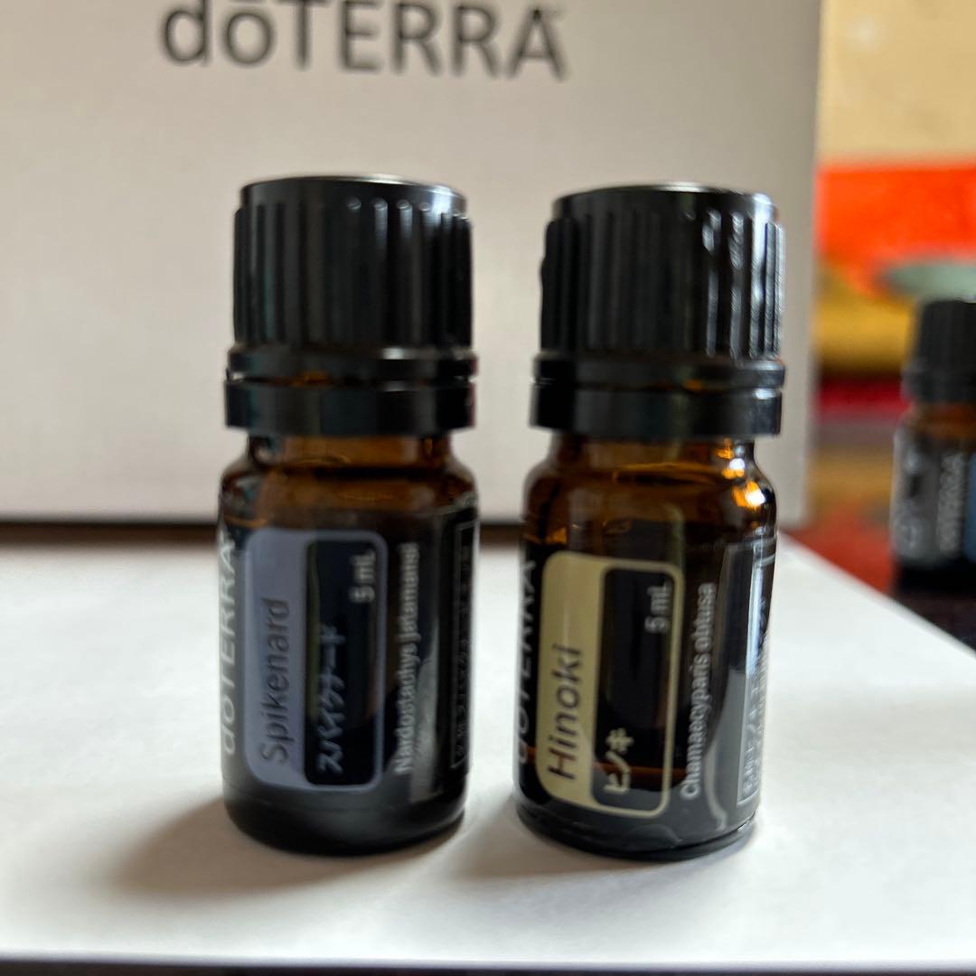 doTERRA スパイクナード、ヒノキ、サマーホリデー、5ml3本セット