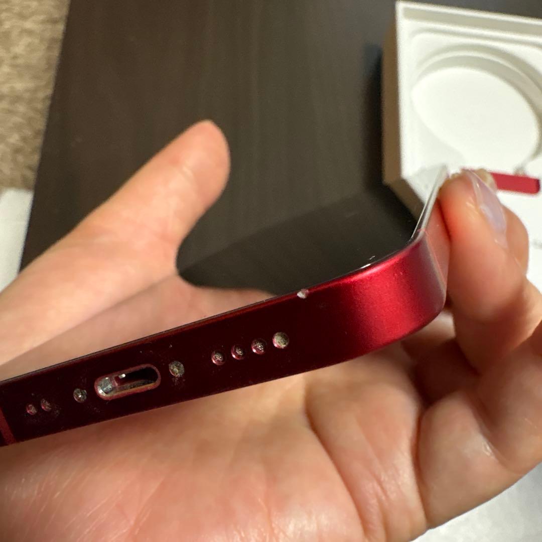 iPhone 13 mini RED 128GB SIMフリー 中古美品
