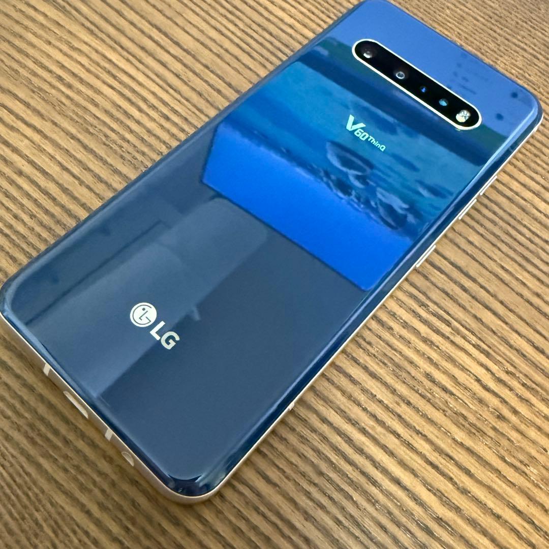 超美品 LG V60 ThinQ 5G A001LG スマホ 本体