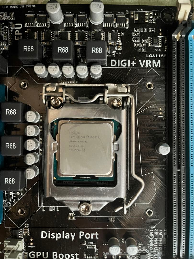 ASUS P877-V LK マザーボード + DDR3 4Gメモリ×3