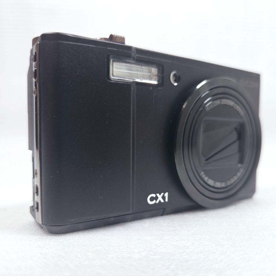 RICOH CX1 ブラック コンデジ　純正ケース付き
