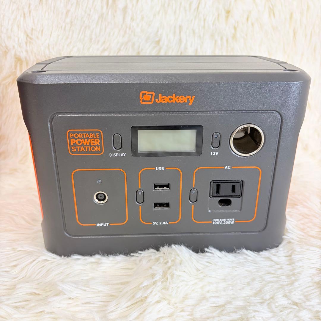 【美品】Jackery ポータブル電源400 PTB041 400W
