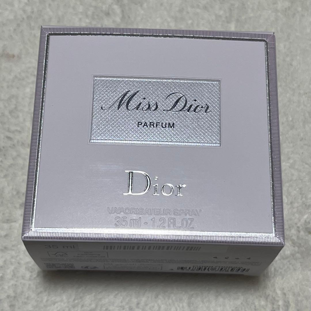 3プッシュ使用 ミスディオール パルファン 35ml