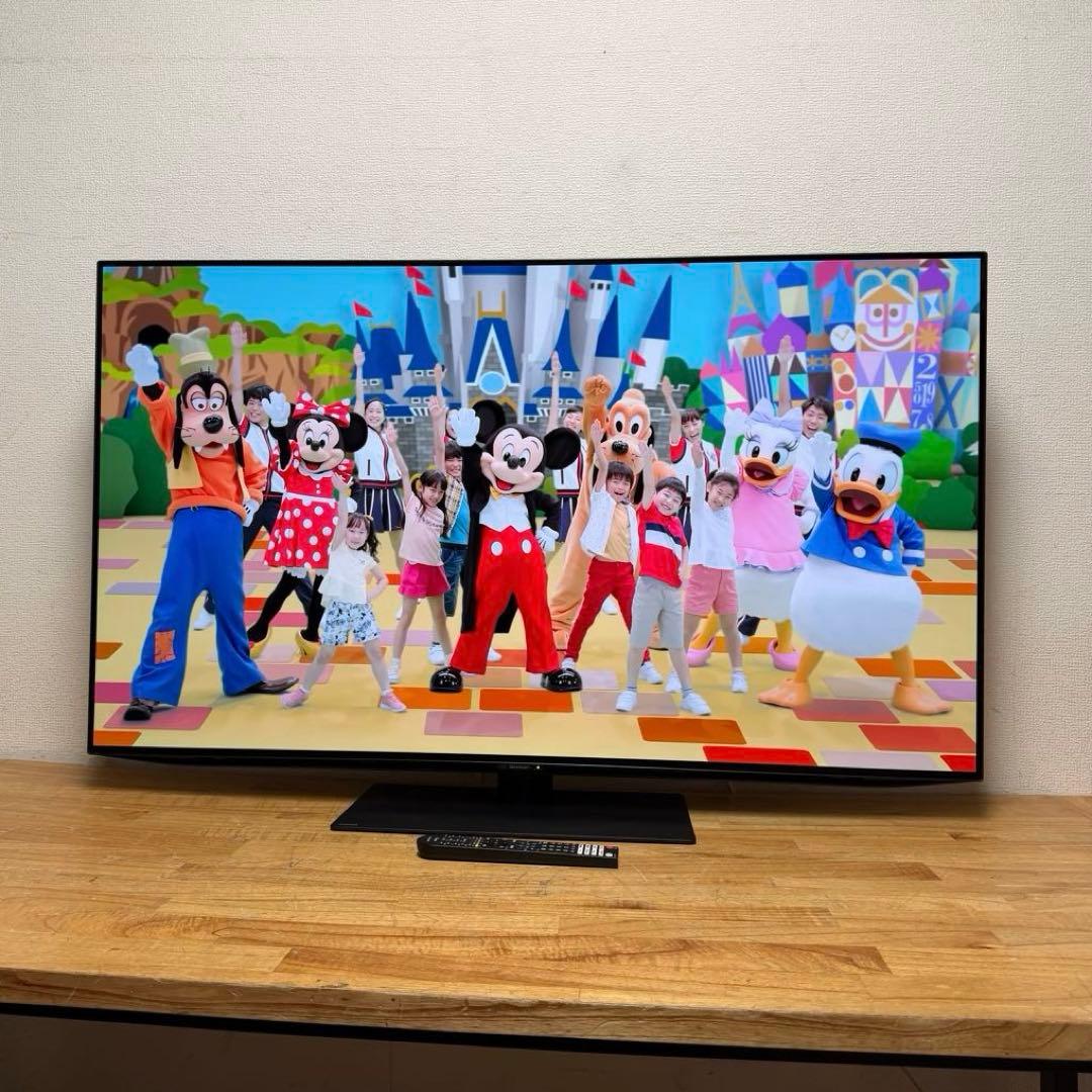 SHARP 55V型 4K 有機ELテレビ AQUOS 4T-C55DQ1