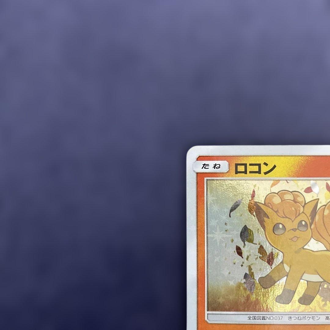 ポケカ　ロコン PROMO SM-Pプロモカード 146/SM-P おちばあつめ