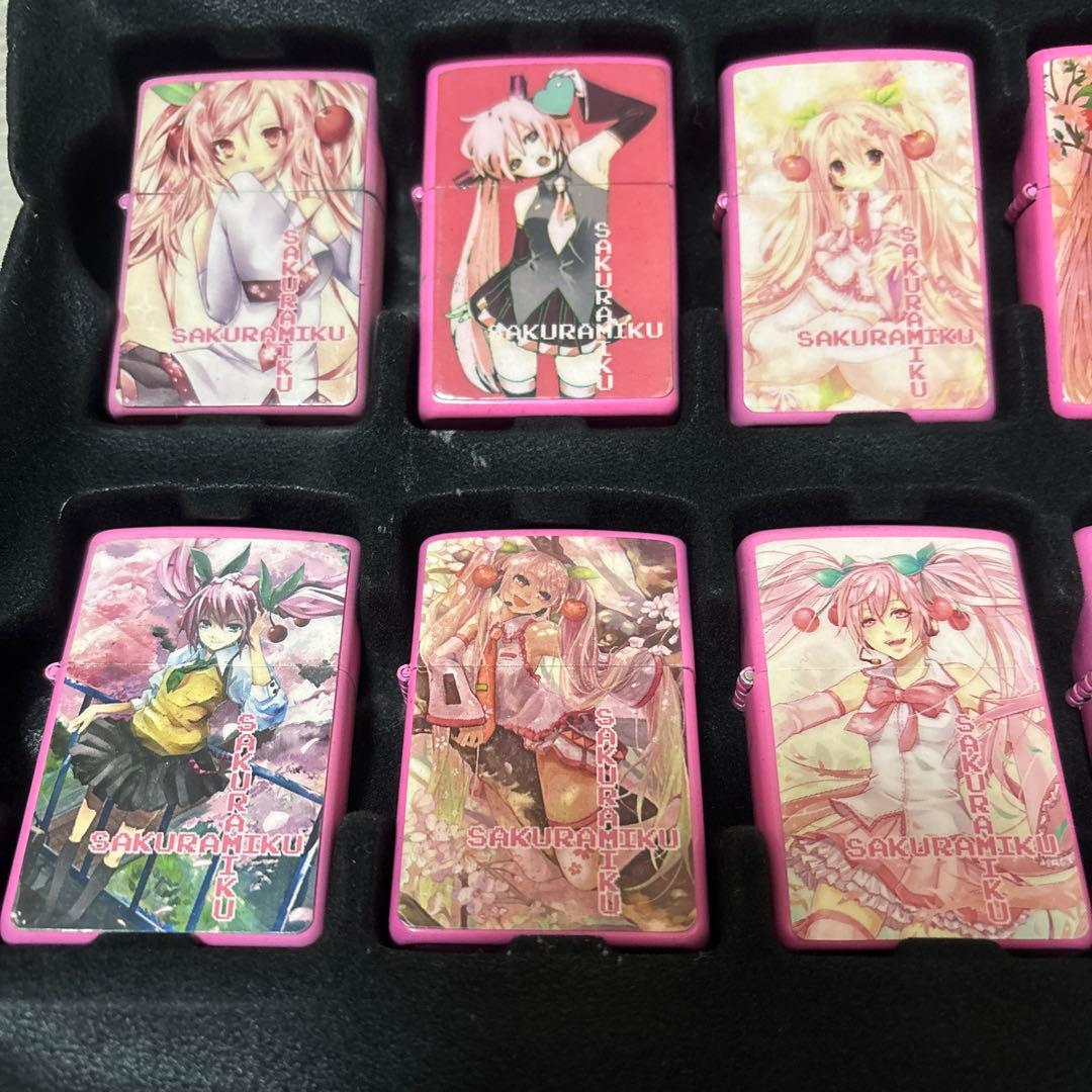 桜ミク オイルライター10個セット