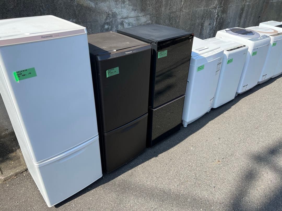 【高年式】家電3点セット 一人暮らし用 冷蔵庫、洗濯機、炊飯器or電子レンジ
