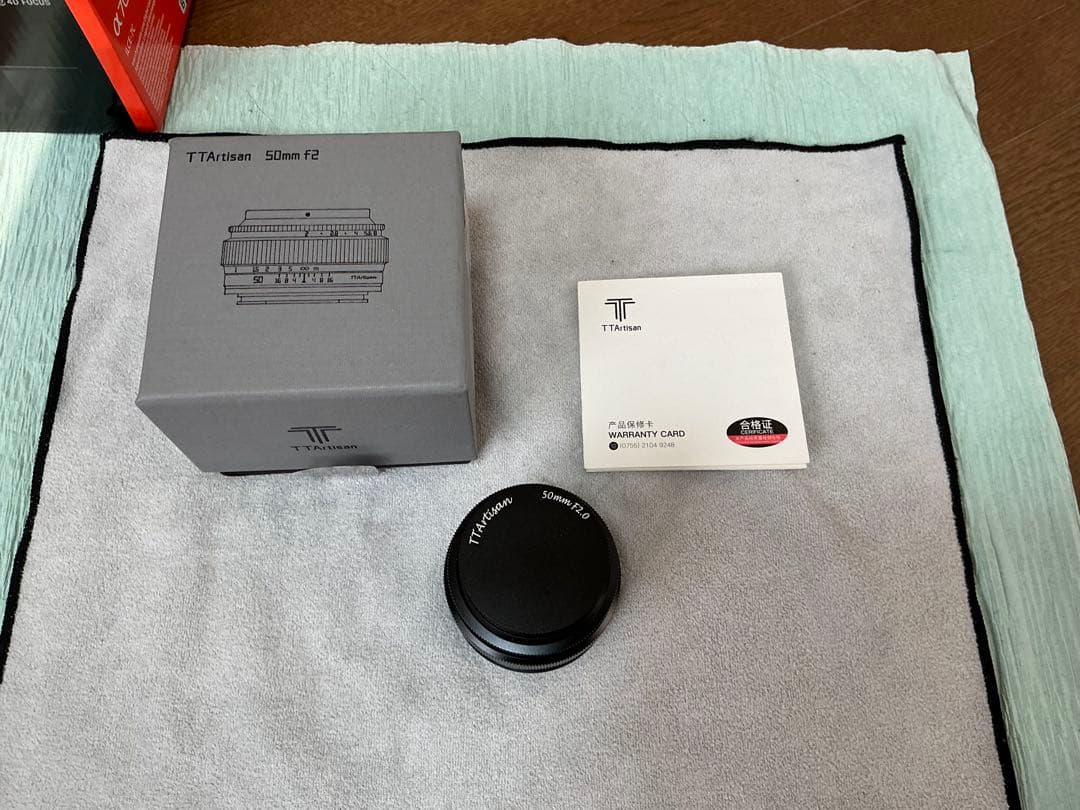 （美品）SONY α7C カメラ 本体+レンズ（50mmf2）