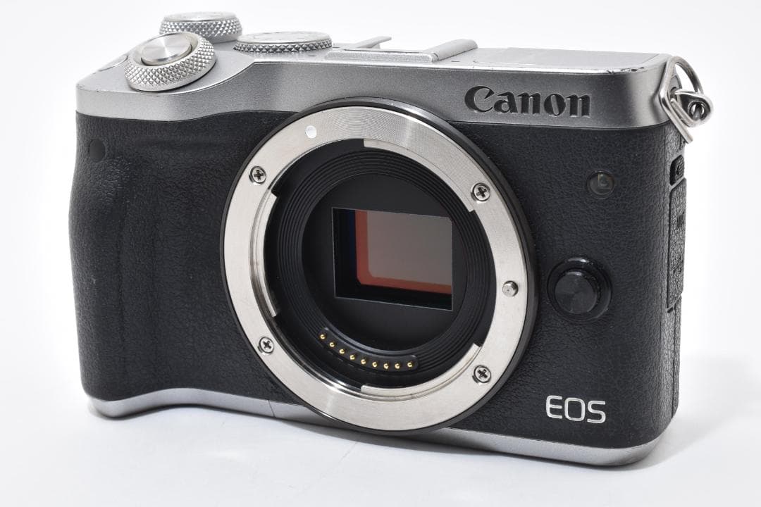 Canon EOS M6 ミラーレスデジタルカメラボディ シルバー キヤノン