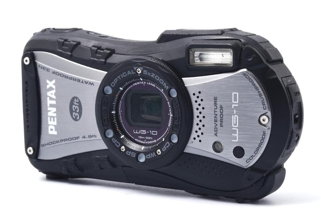 PENTAX WG-10 （ブラック） 防水 耐衝撃 デジタルカメラ