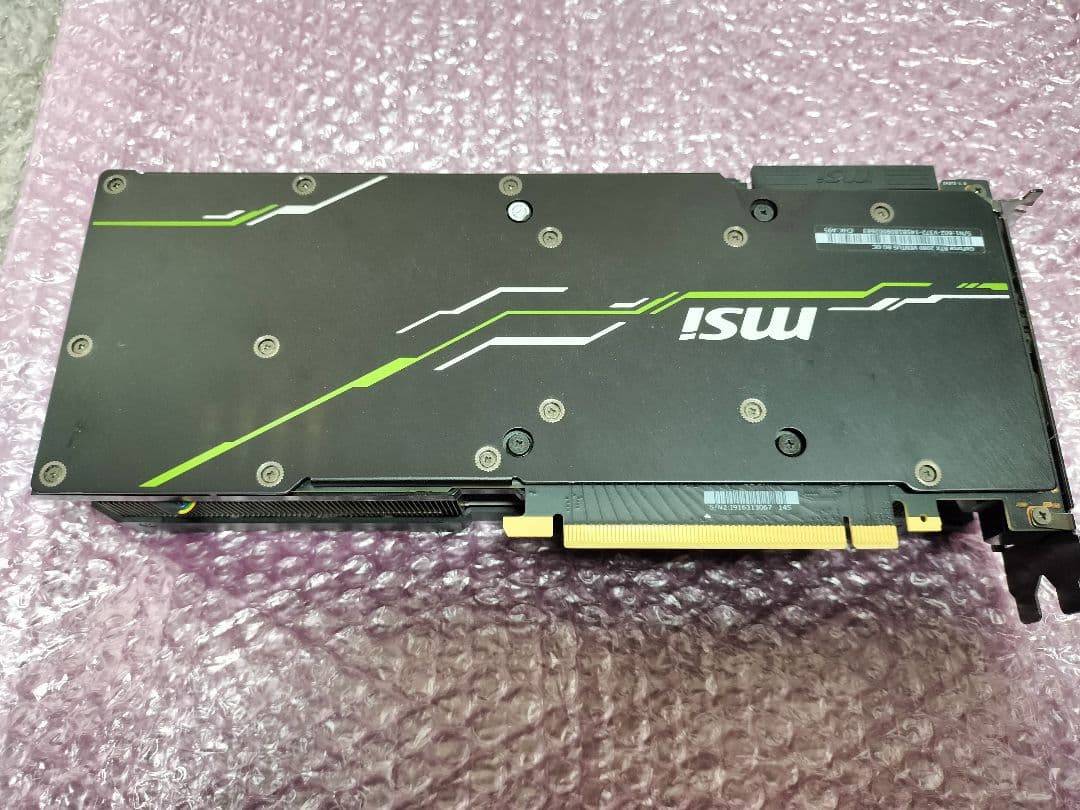 グラフィックボード・グラボ・ビデオカード MSI GeForce RTX2080 VENTUS 8G OC