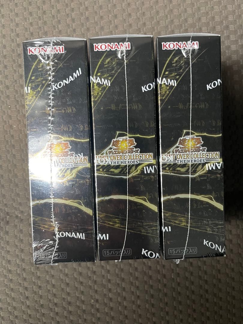 遊戯王 リミットオーバーコレクション 新品 3BOX シュリンクあり