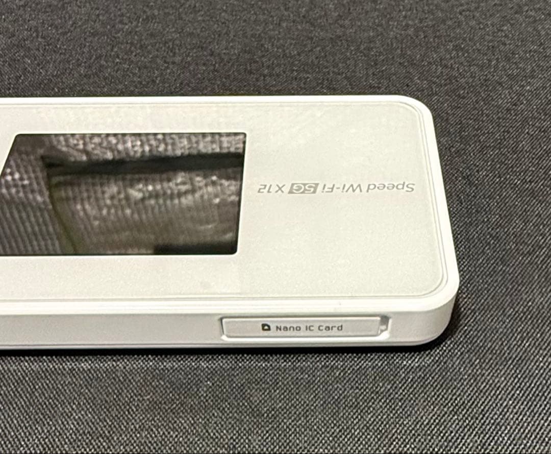 専用出品　Speed Wi-Fi 5G X12 ホワイト