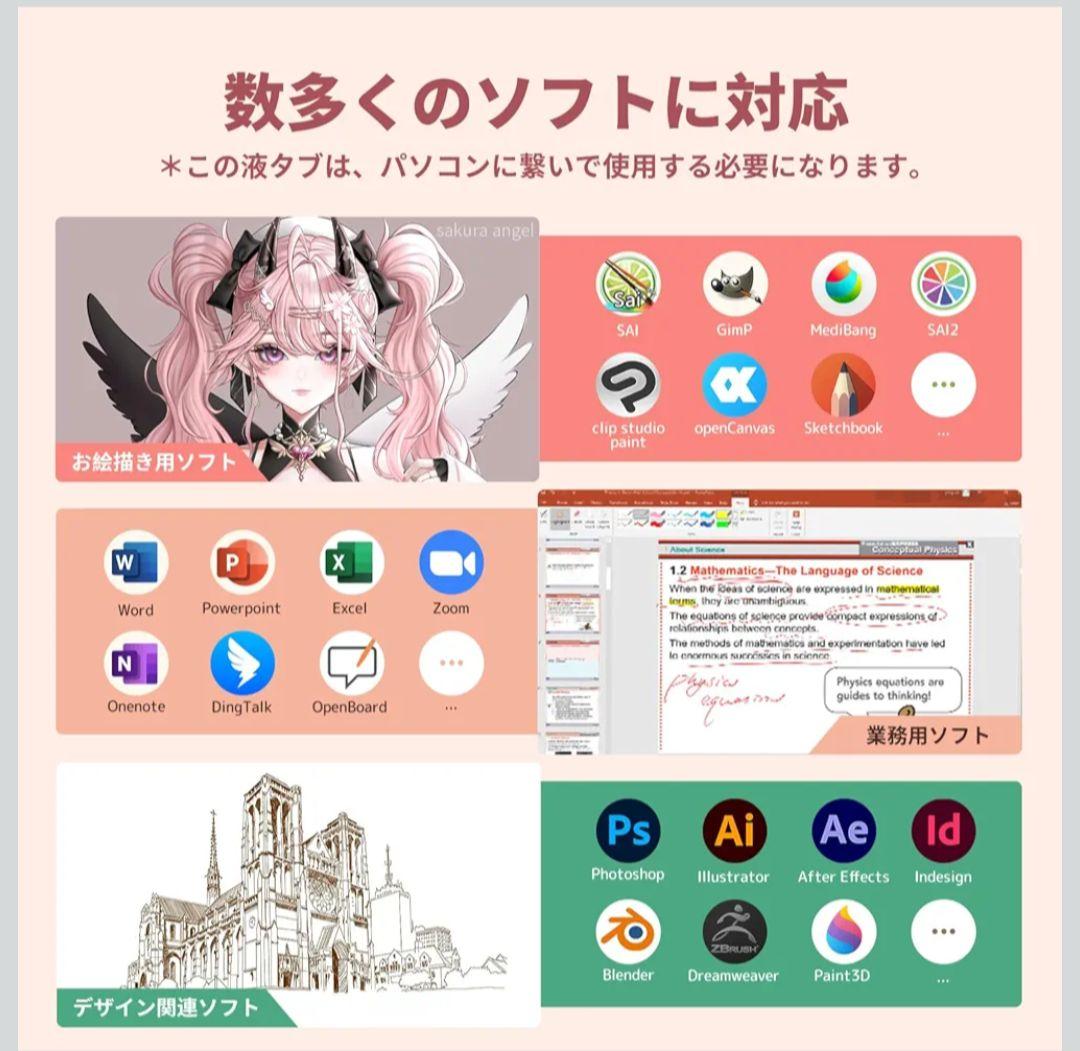 GAOMON PD2200 21.5インチ液晶ペンタブレット