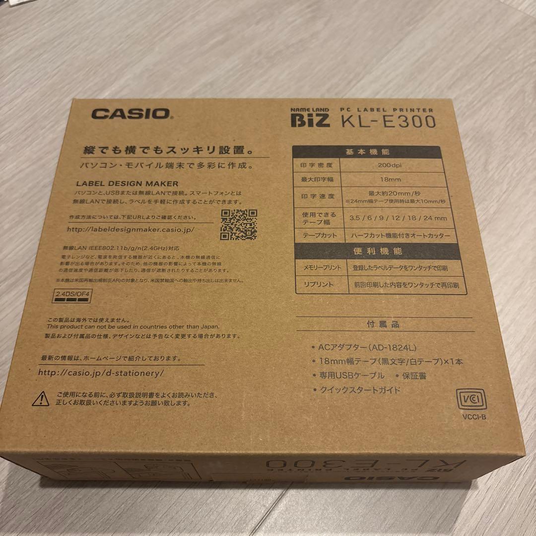オフィス用品 CASIO KL-E300