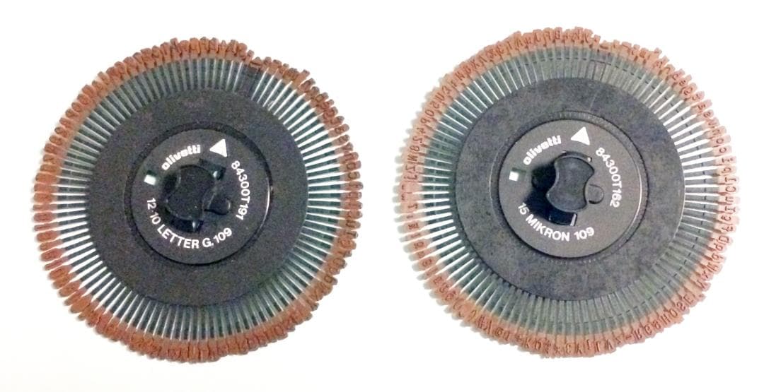 オリベッティ Olivetti 843T Daisy Print Wheel