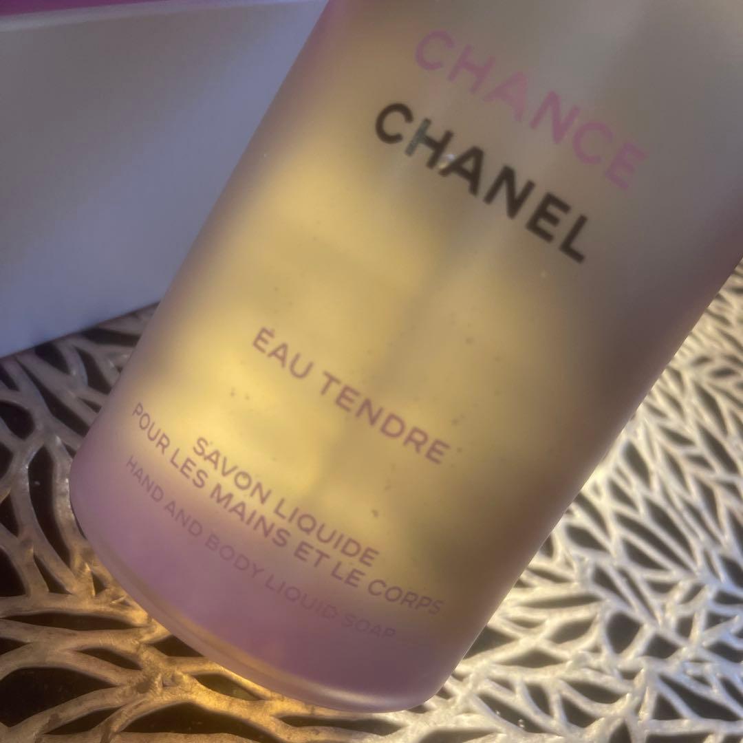 CHANEL CHANCE オータンドゥルのハンドアンドボディリクィドソープ