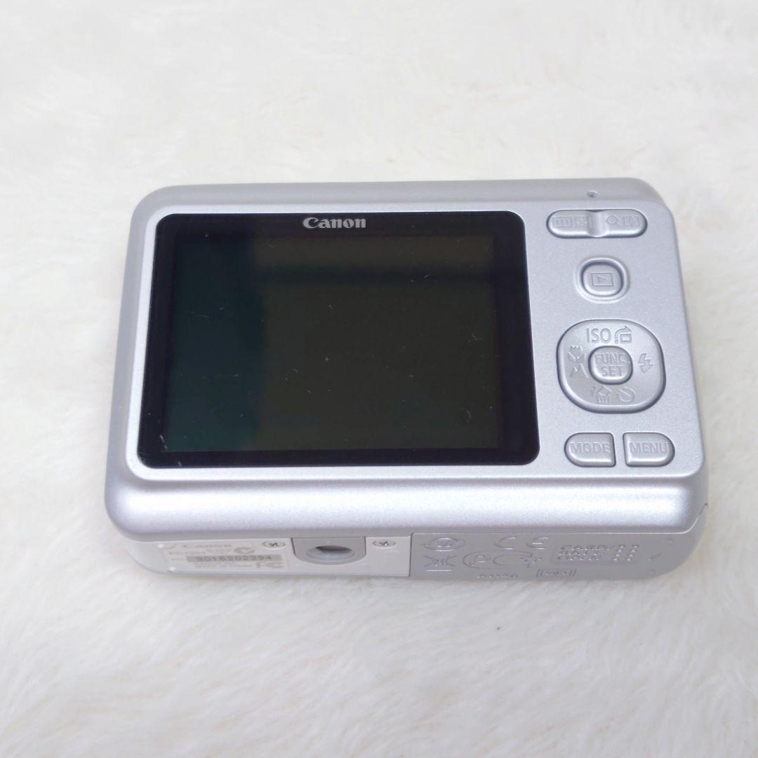 ✨美品✨Canon PowerShot A480 シルバー 単3電池 動作品