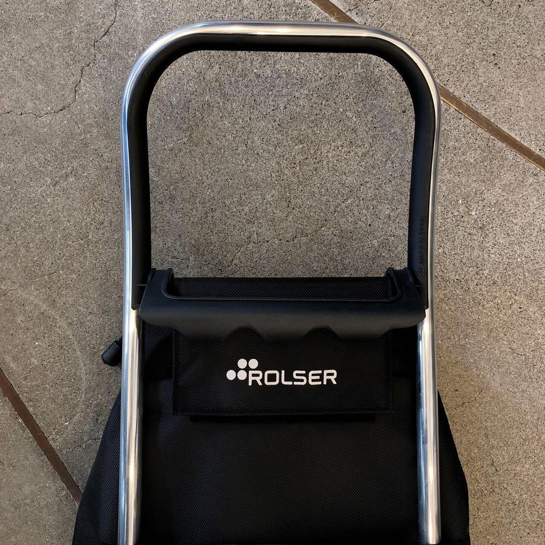 ROLSER ショッピングカート 黒 美品