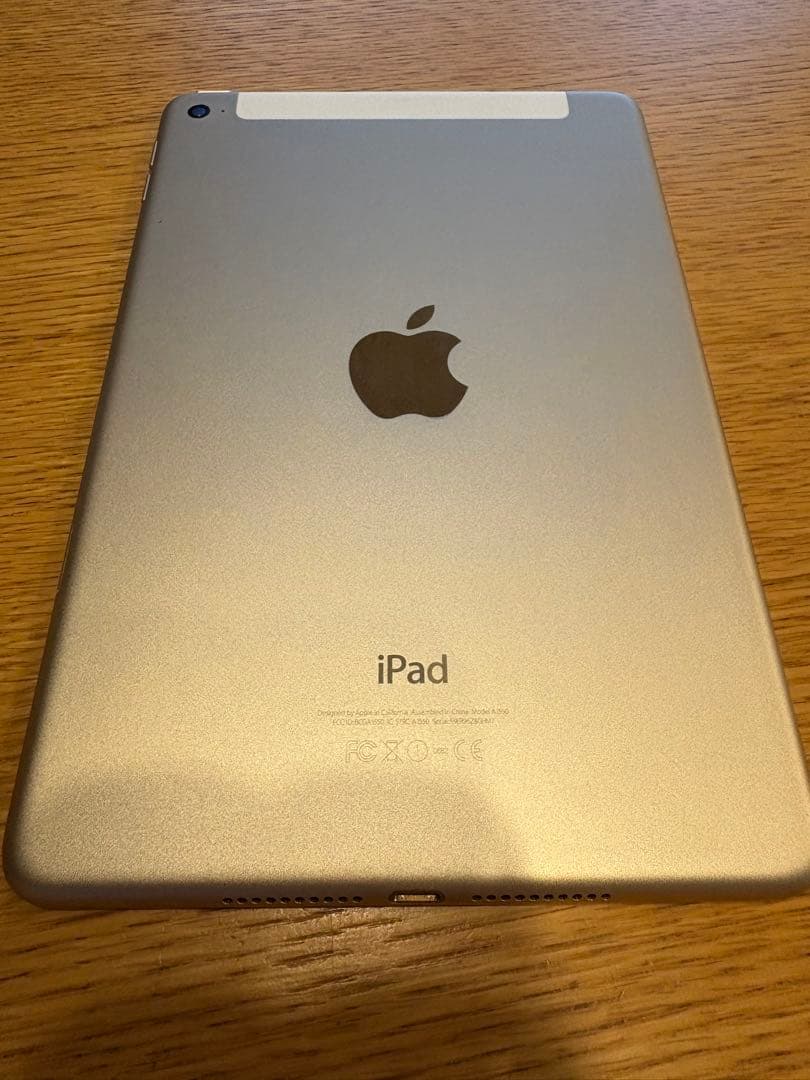 Apple iPadmini4 16GB ゴールド 本体