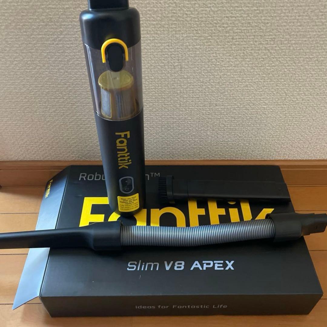Fanttik Slim V8 Apex ハンディクリーナー 19000Pa