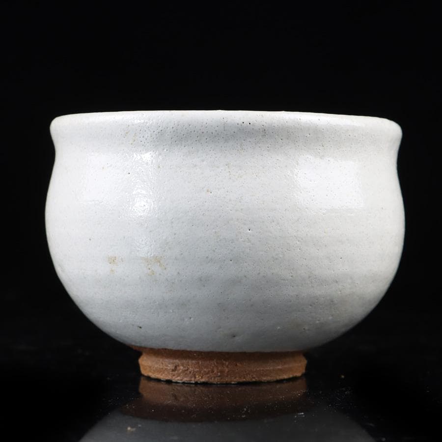 Y3122-88 茶道具 唐津焼 三代 金作 茶碗 共箱　　BBB