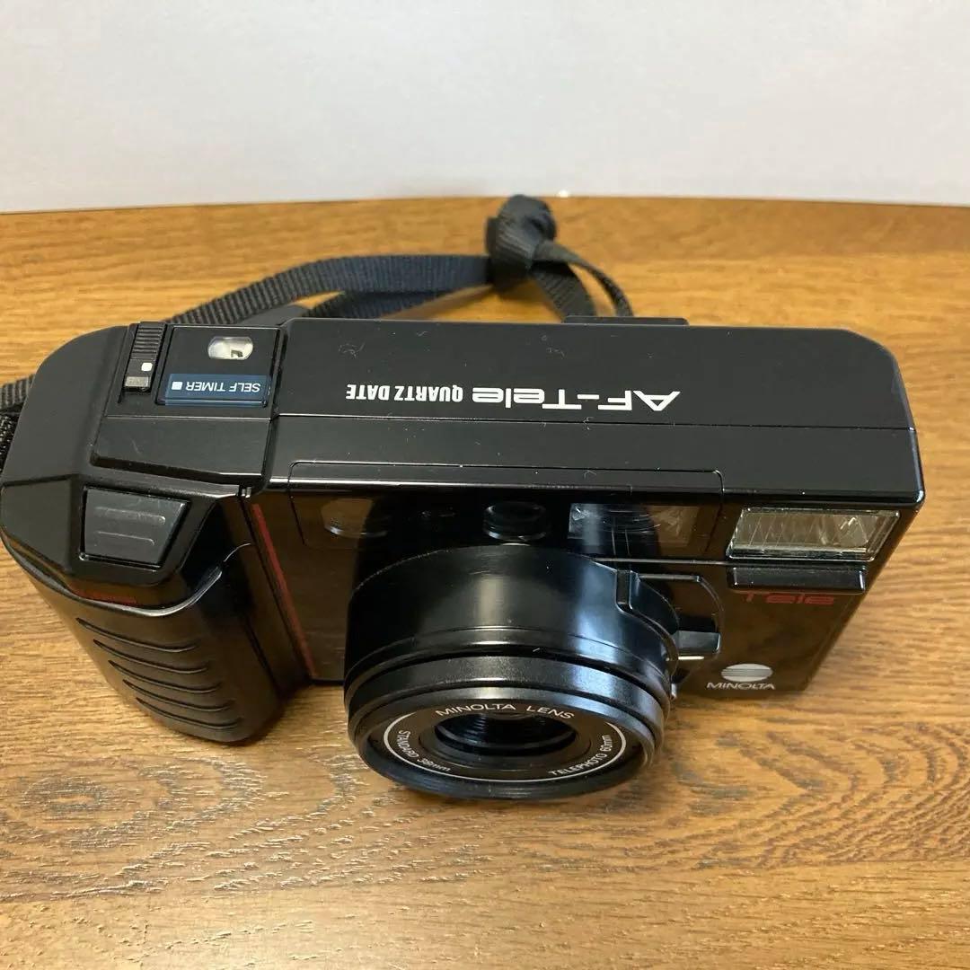 「ビンティージ」 昭和レトロ　フィルムカメラ　ミノルタ　AF− Tele