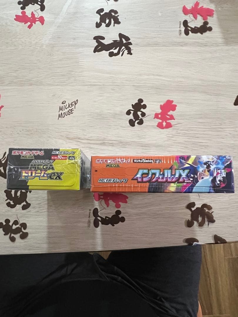 ポケモンカード メガドリーム、インフェルノX box シュリンク付