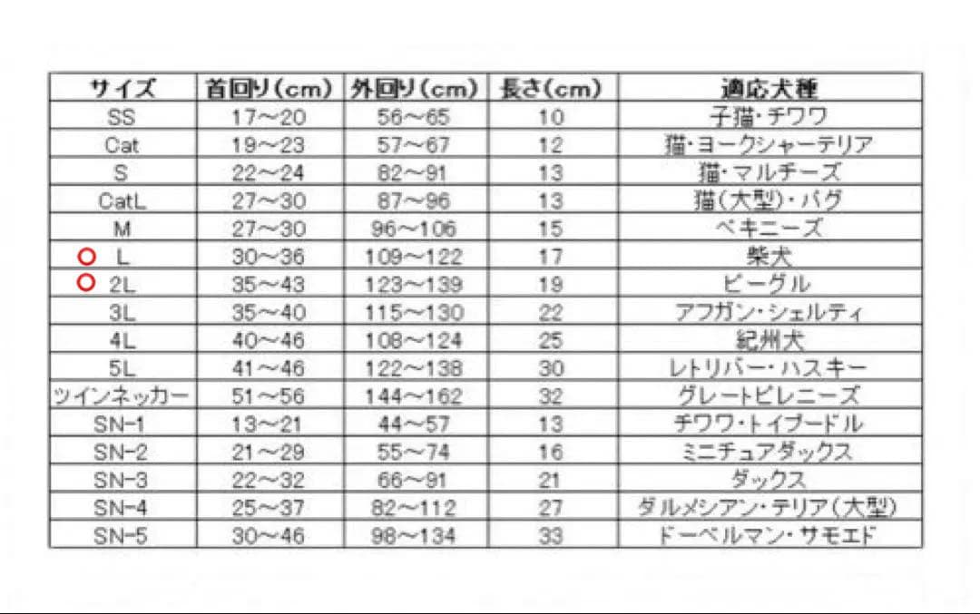 アニマルネッカーAnimal Necker 2L 、 Lエリザベスカラー 3点