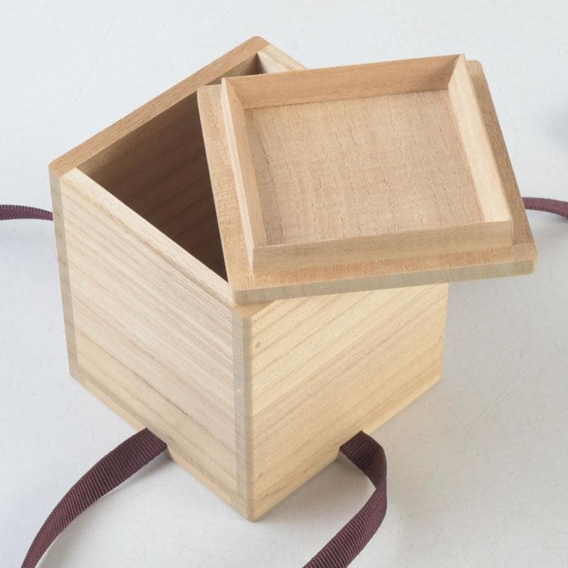茶道具　坪田春彦作　溜塗　鳴子蒔絵　中棗　共箱　V　A39