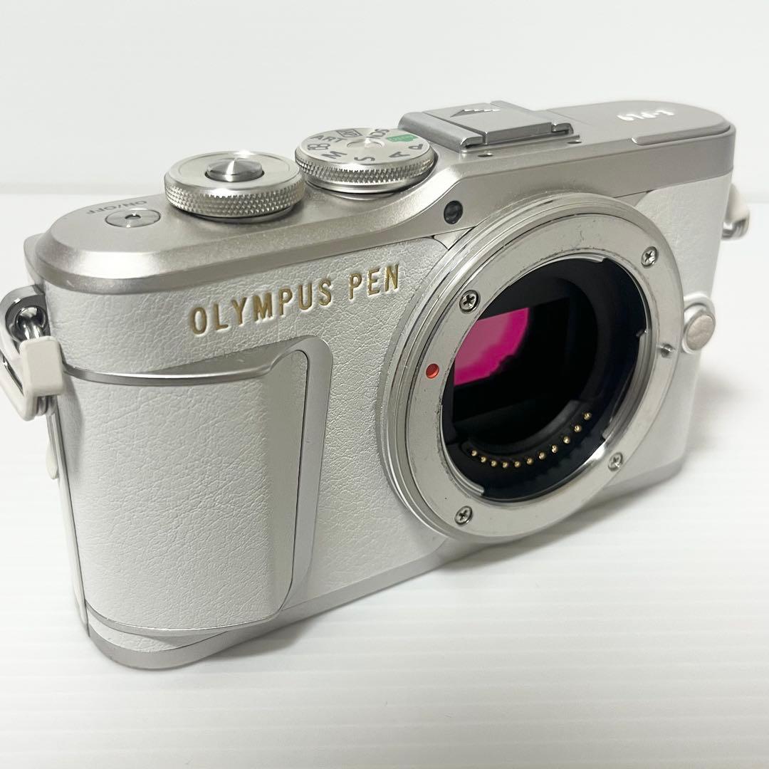 極上美品【ショット数590回】PEN E-PL9 レンズキット OLYMPUS