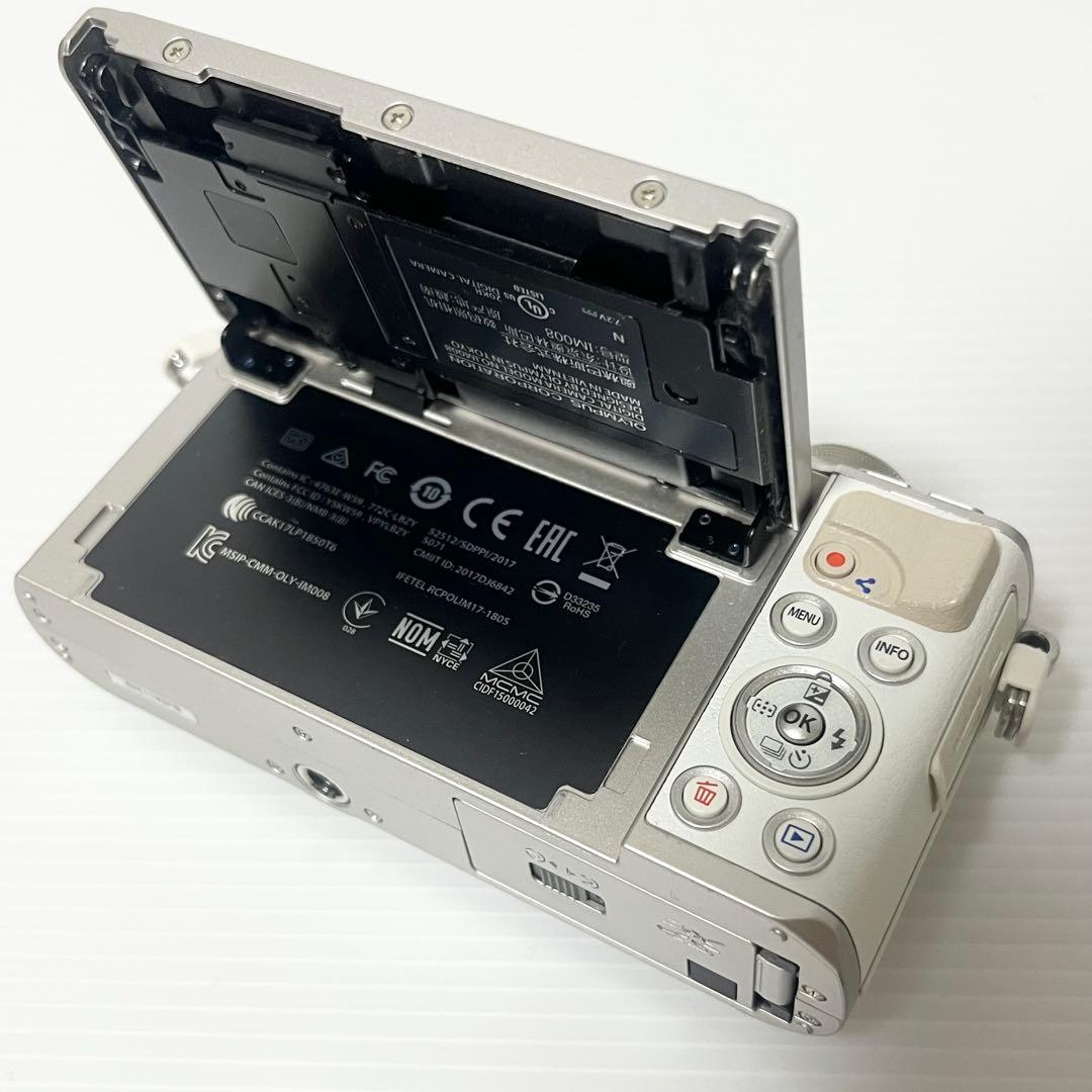 極上美品【ショット数590回】PEN E-PL9 レンズキット OLYMPUS