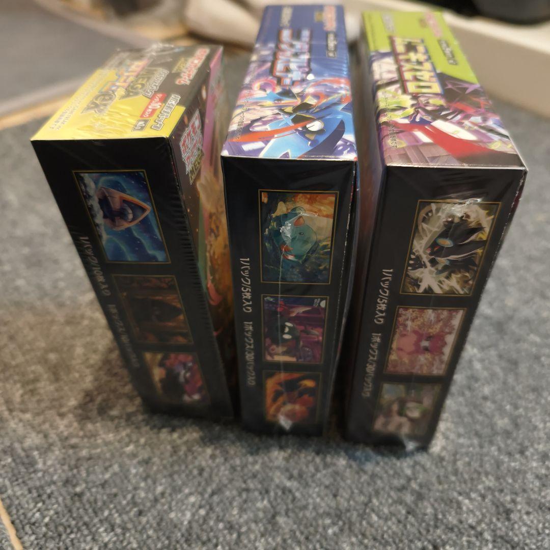 ポケカBOX　全シュリンク付き　ニンジャスピナー　メガドリームEX　ムニキスゼロ