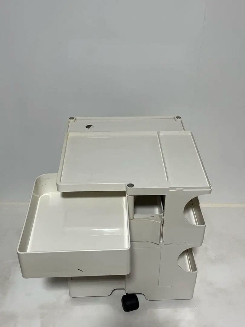 ボビーワゴン｜BOBY Wagon｜2段トレイ｜B-LINE 正規品｜ホワイト