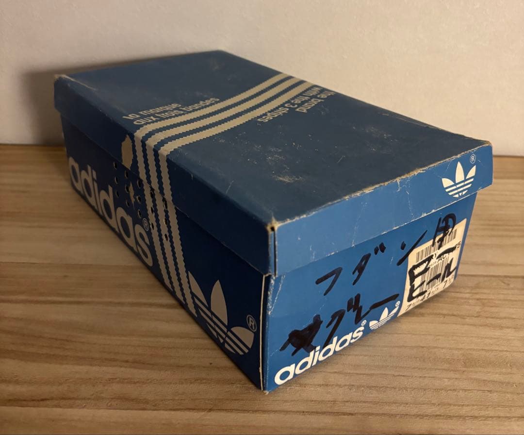 80s adidasビンテージシューズボックス フランス製 箱のみ オリジナル