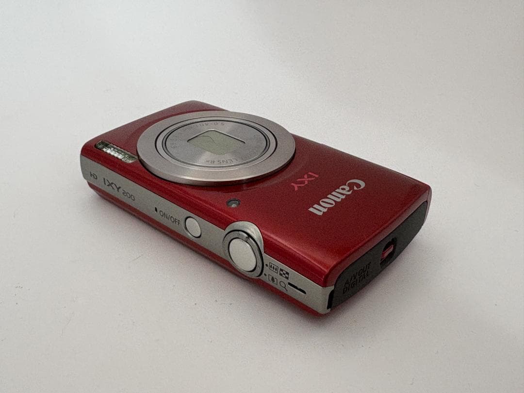 Canon IXY200 コンパクトデジタルカメラ レッド