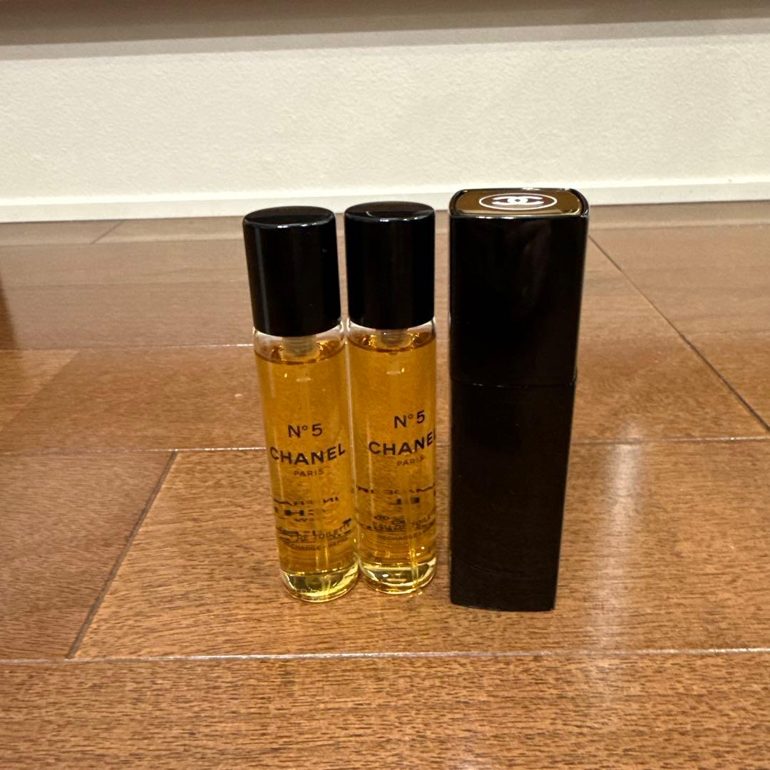 シャネル N°5 パース スプレイ （オードゥ トワレット） 20ml×3本