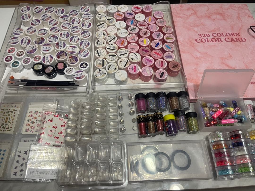 ジェルネイルセット大量まとめ売り