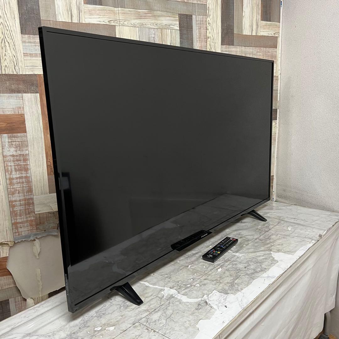 全国送料込❣️ 2年前購入フナイ55型4K液晶テレビWチューナー外付けHDD録画可