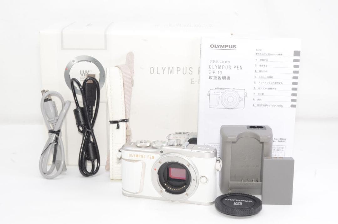 美品 OLYMPUS E-PL10 レンズキット WiFi転送 初心者向け