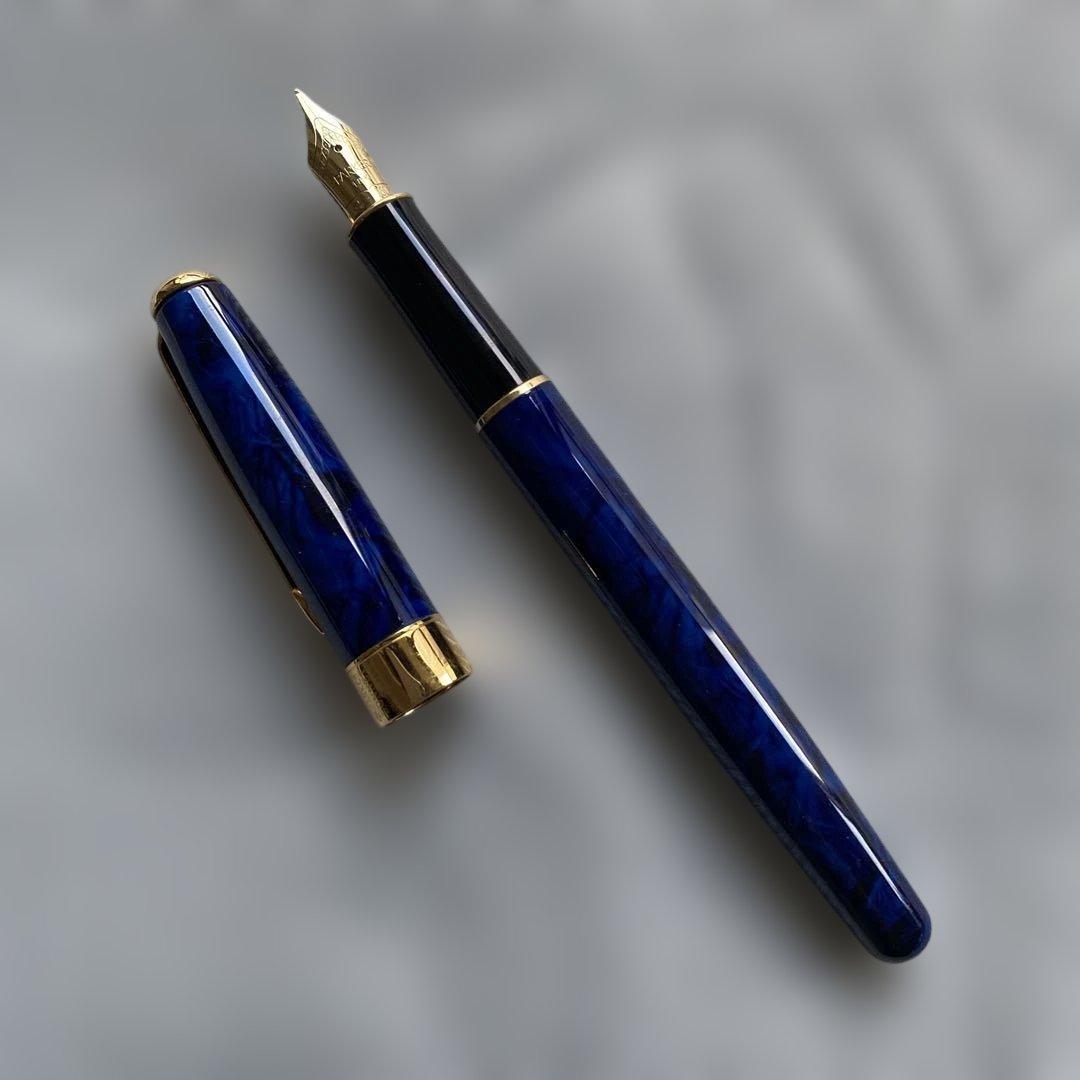 PARKER パーカー SONNET ソネット万年筆 18K 750 ブルー