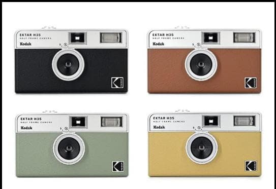 コダック フィルムカメラ EKTAR H35N ブラック　新品