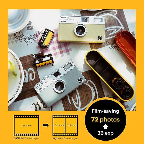 コダック フィルムカメラ EKTAR H35N ブラック　新品