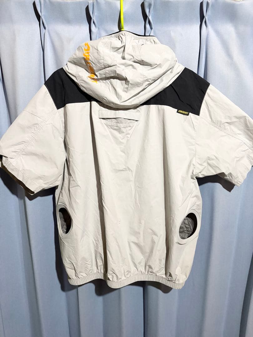 バートル 空調服 AC1156 XXL アッシュグレー サイドファン セット売り