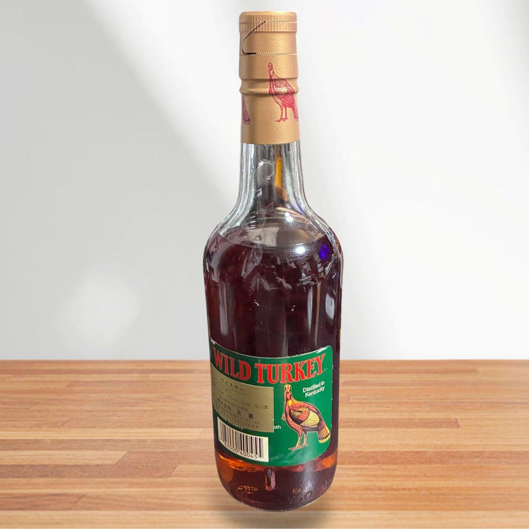 希少 未開封 WILD TURKEY RYE ウイスキー 50.5% 旧ラベル