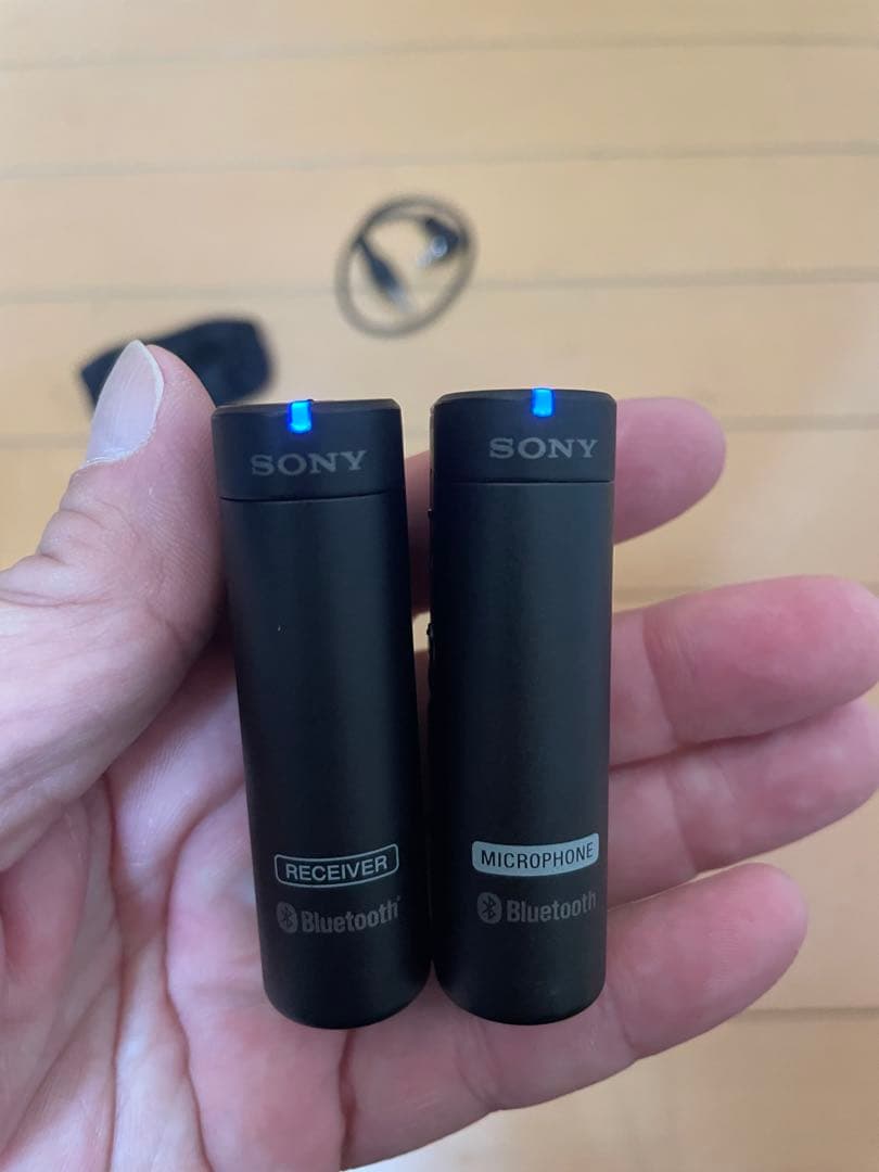 SONYカメラ用ワイヤレスマイクロホン ウインドスクリーン付属 ECM-AW4
