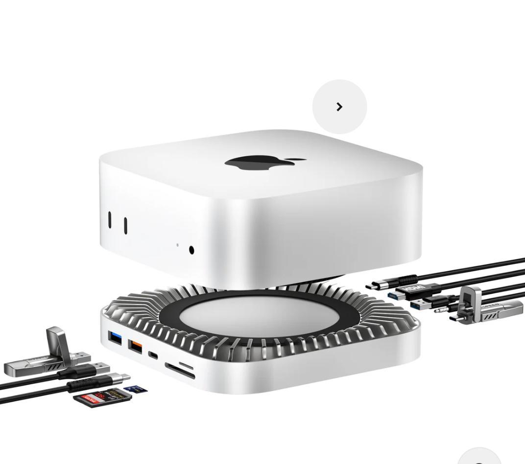 M4 MACmini用　RayCue USB-C Hub 多ポート