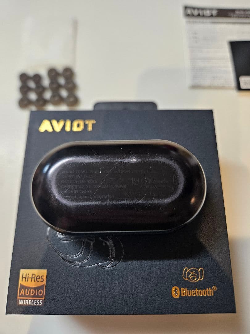 【最終値下げ】AVIOT TE-W1-PNK ワイヤレスイヤホン　ピヤホン8