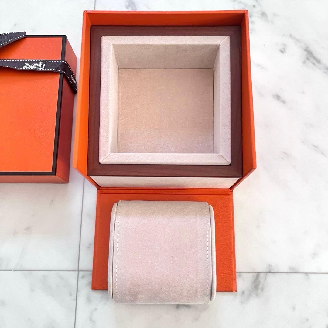 HERMES エルメス 時計 ウォッチ ケース 空箱 木目