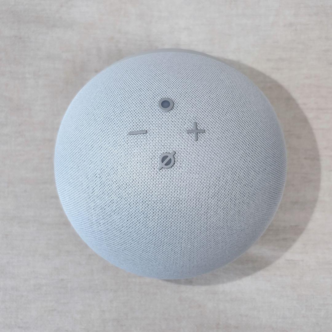 【即日発送/美品】 Amazon Echo 第4世代 グレーシャーホワイト